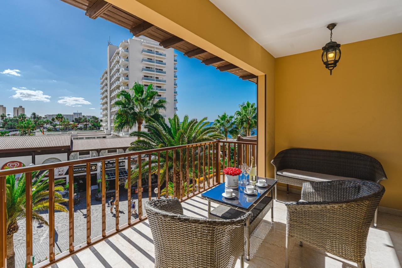 Amazing 3 Bedroom Apartment On The First Line Of The Best Las Americas Beach, Air Conditioner And Terrace Ocean View Playa de las Américas Dış mekan fotoğraf